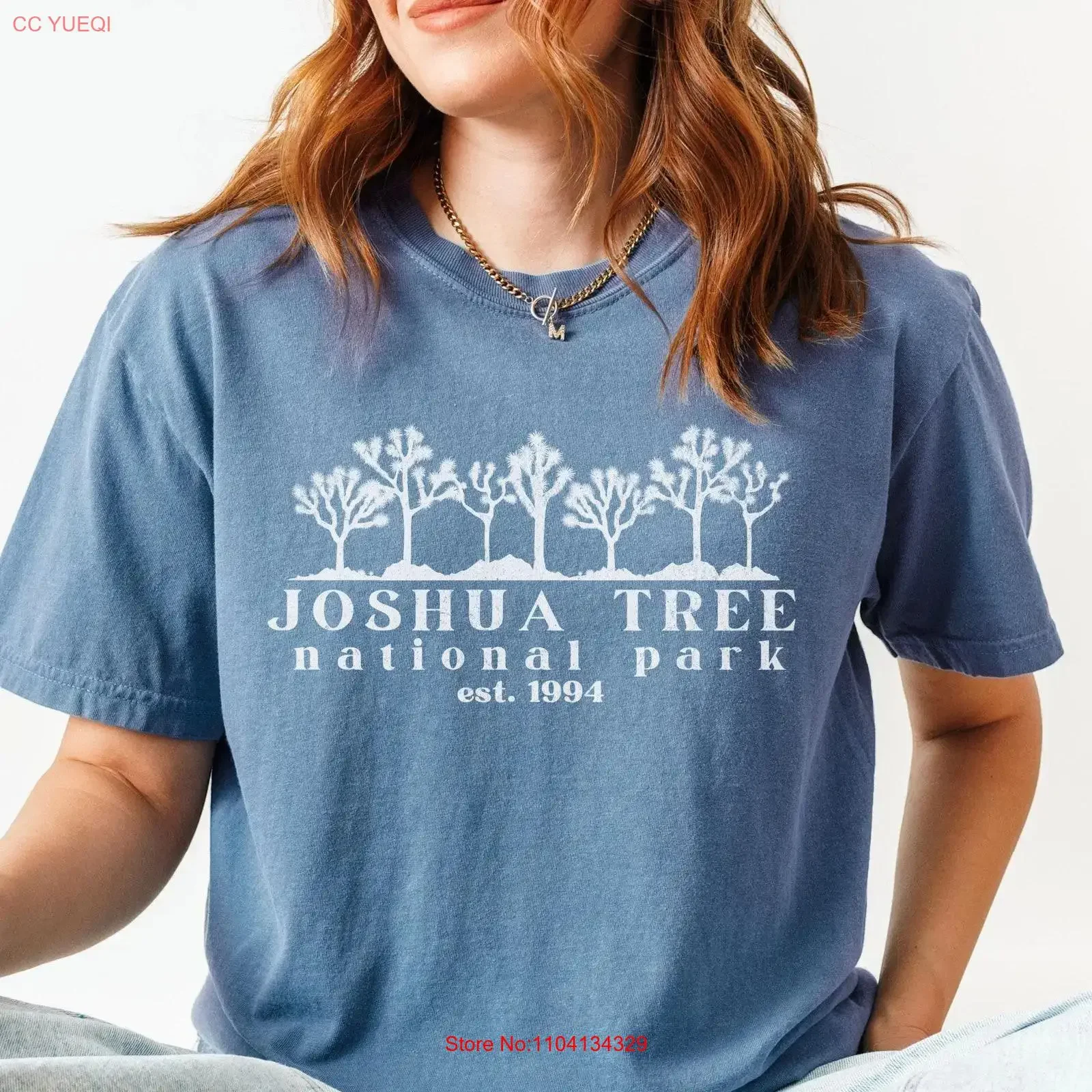 Joshua Tree National Park T Shirt Granola Girl Parks Travel s Hiking Nature Outdoorsy for Him vintage Washed designer clothes