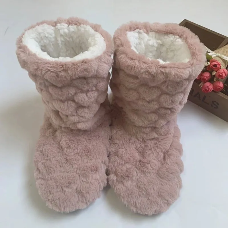 Plus Socks Anti Slip Floor Slipper Sock Thick Men Women Winter Warm Home Soft Thickened Velvet Sleeping For Christmas