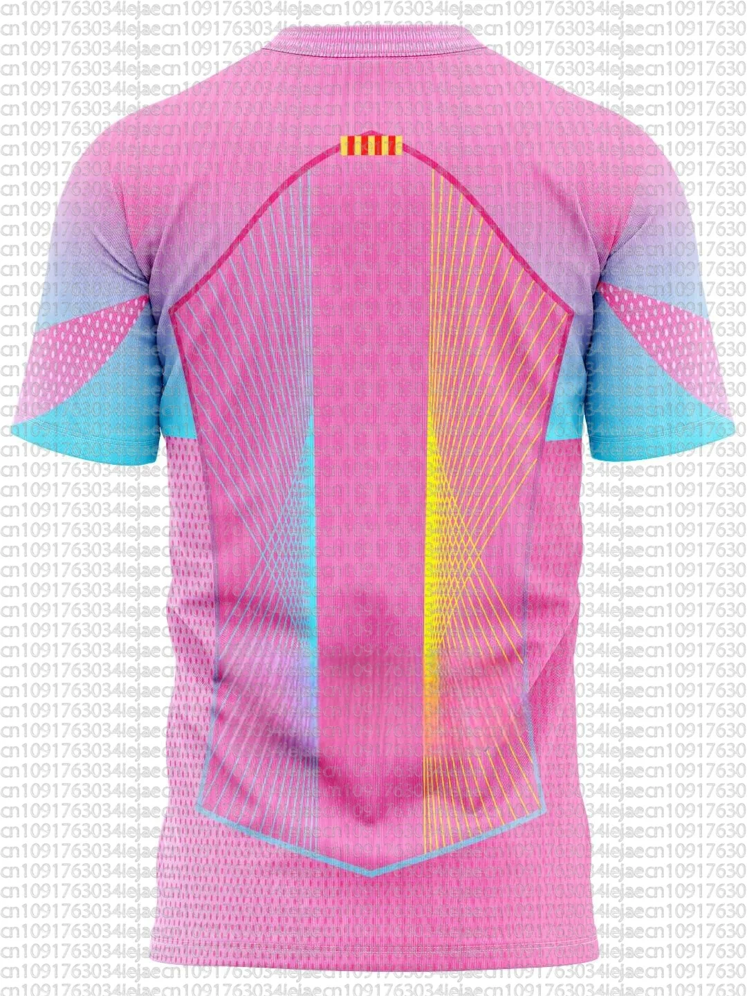 قميص تدريب كرة القدم في الهواء الطلق للرجال والنساء، تي شيرت كاجوال فضفاض يسمح بمرور الهواء وسريع الجفاف، تي شيرت كبير الحجم. #2