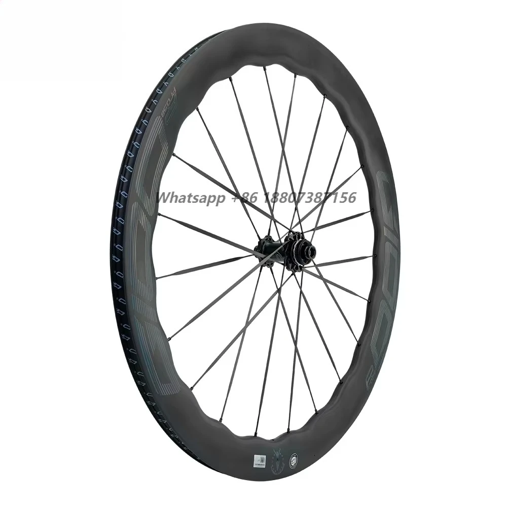 GIOO High Quality T800 Carbon Fiber City  Racing Bicycle Wheel Set Cycling Road Bike Wheel Part with Hydraulic Disc Brake Rim