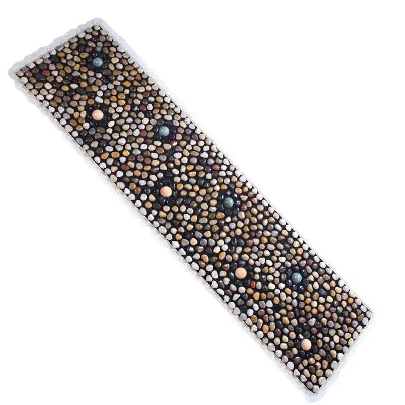 

Pebble rain stone foot massage pad