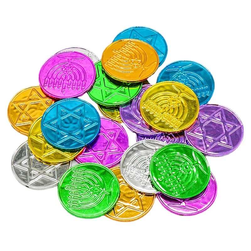 20/50/100pcs/lots Retro Plastic Pirate Coin Halloween Kids Party Decor Fake Treasure Party Supplies Gift Kids Favor Birthday Toy