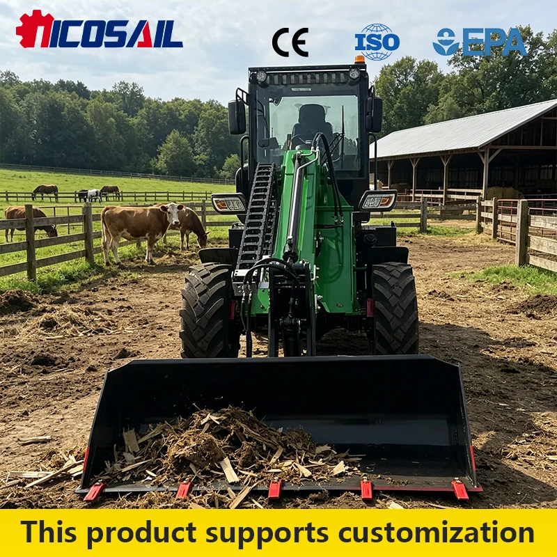 

Custom Telescopic Loader with Attachments, EPA Certified, Versatile for Farm & Ranch Maintenance