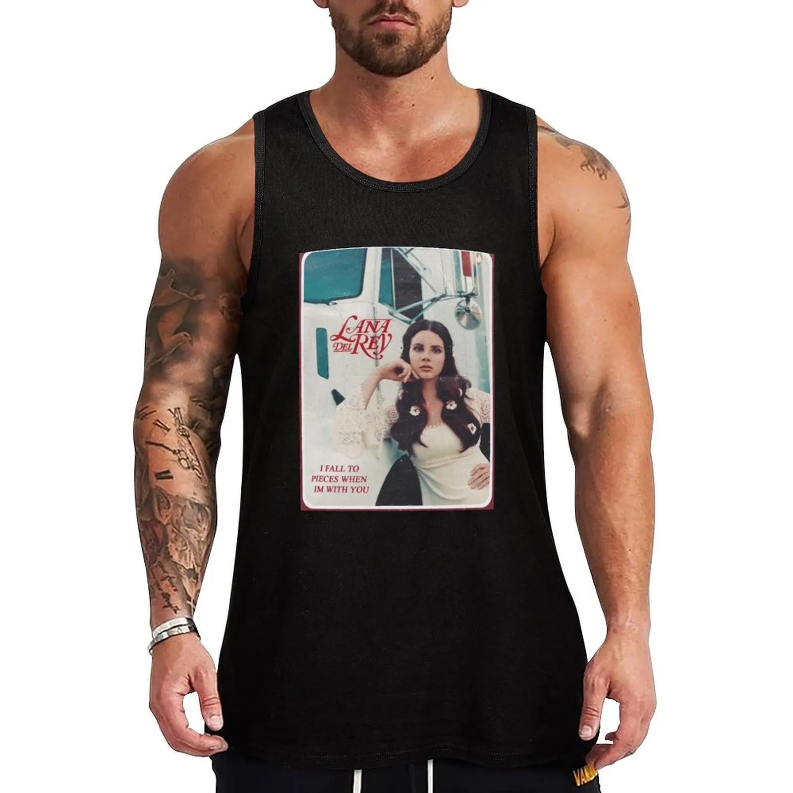 

I Fall Pieces When Im With You Tank Top Summer Casual Sleeveless Top Loose Fit Tank Shirt