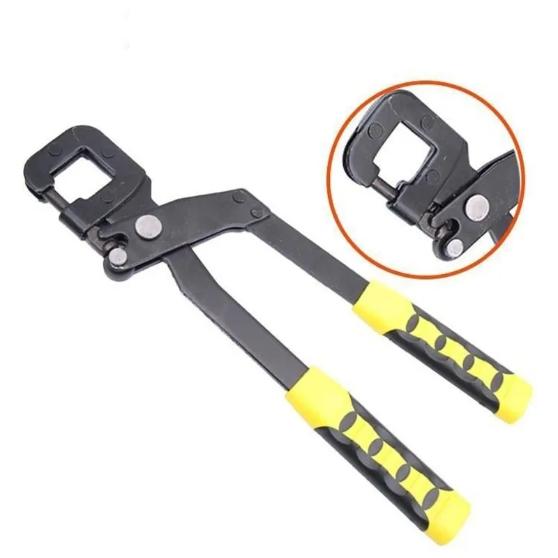 Universal Keel Forceps Pliers Stud Crimper Punch Lock Single Flat Mouth Metal Plier Board Drywall Universal Hand Tool