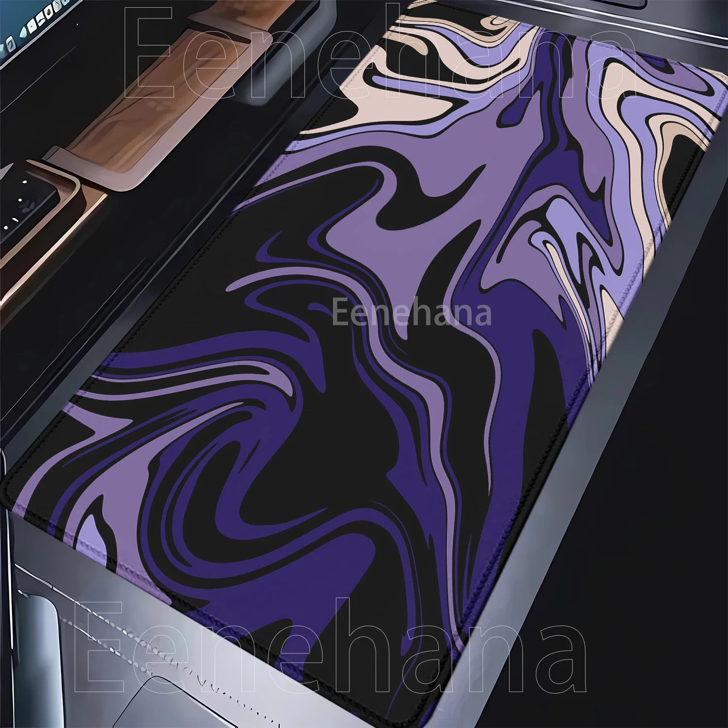Mouse Pad Strata Liquid fluid‌ 900x400mm Big Mousepad Company keyboard Gamer PC HD Printing overlock Gaming offices XXL Desk Mat