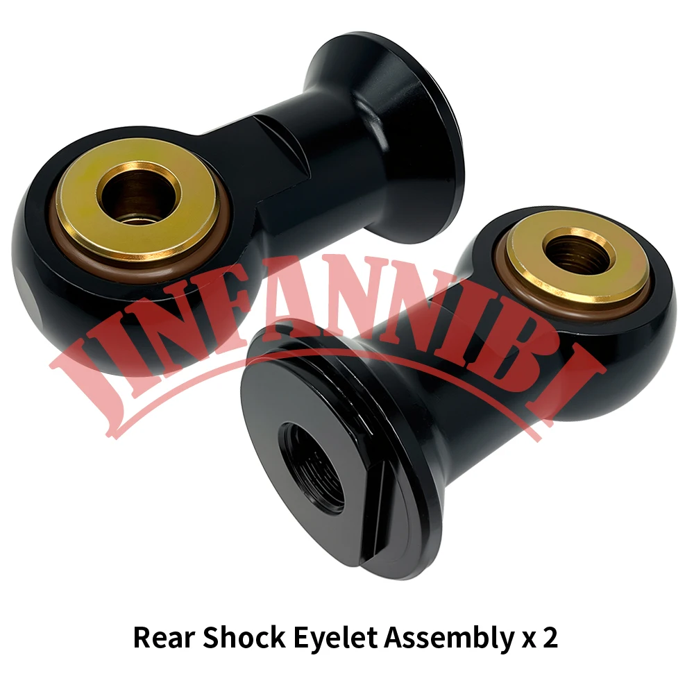 2 Pair Rear Shock Eyelet Assembly For Polaris RZR Turbo XP 2016-2018 #1501174