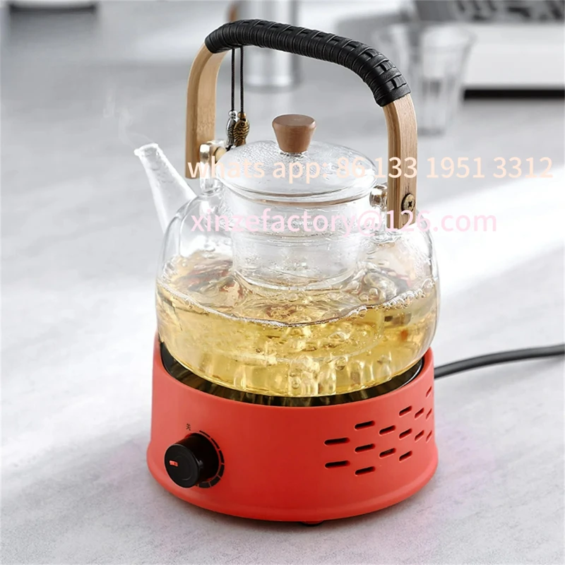 Nueva estufa de cerámica eléctrica personalizable, cafetera de Mocha, cafetera doméstica, Base calefactora, estufa de té multifuncional