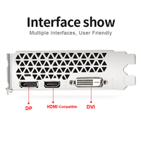 A72T RX550 GDDR5 4GB Graphics Card 14Nm 128 Bit 1365MHz 1500MHz PCI-E 8X 3.0 DP DVl HDMI-Compatible Video Card