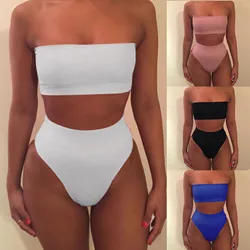 Sexy Micro Bikini 2023 Women Swimsuit Female Swimwear Thong Bikinis Set Brazilian Halter Beach Wear Lace Up Bathing Suit