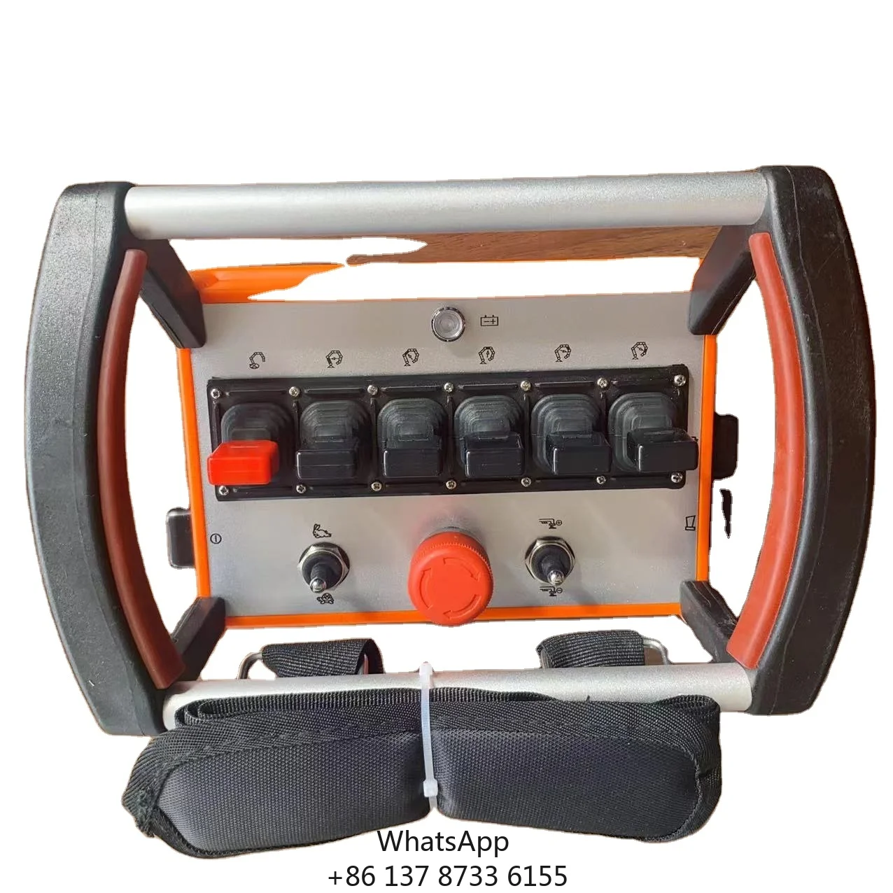 

24V 12V 1-8 Ways Functions Motors Hydraulic Valve Joystick Wireless Remote Control With 300m Control Distance