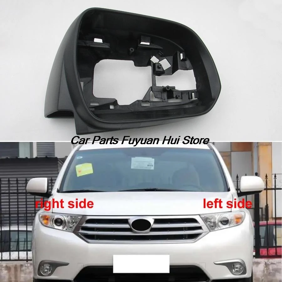 

For Toyota Highlander 2009 2010 2011 2012 2013 2014 Car Accessories Rearview Mirror Frame Side Rear View Mirrors Cover Lid Shell