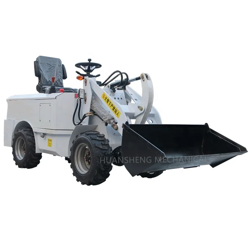 Cheap Price Mini Small Backhoe Electric Loader 400kg 600 Kg Mini Skid Steer Loader