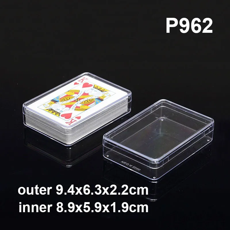 Small transparent plastic box coin capsules case Clear PS Storage Box Tools Display Box Beads/Jewelry Gift Box