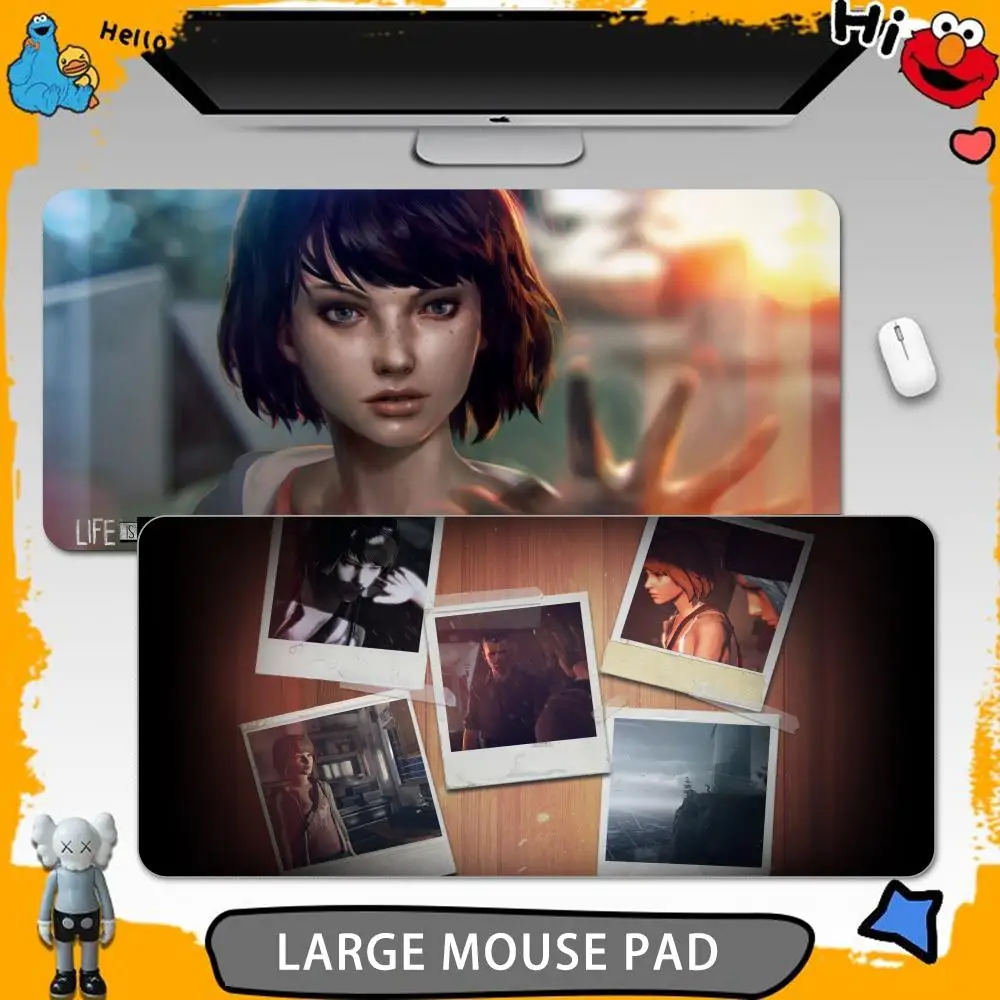 Life is Strange Mouse Pads Gamer Keyboard Mat Pads Gaming Desk Protector Laptops Large Mousepad Cartoon Deskmat