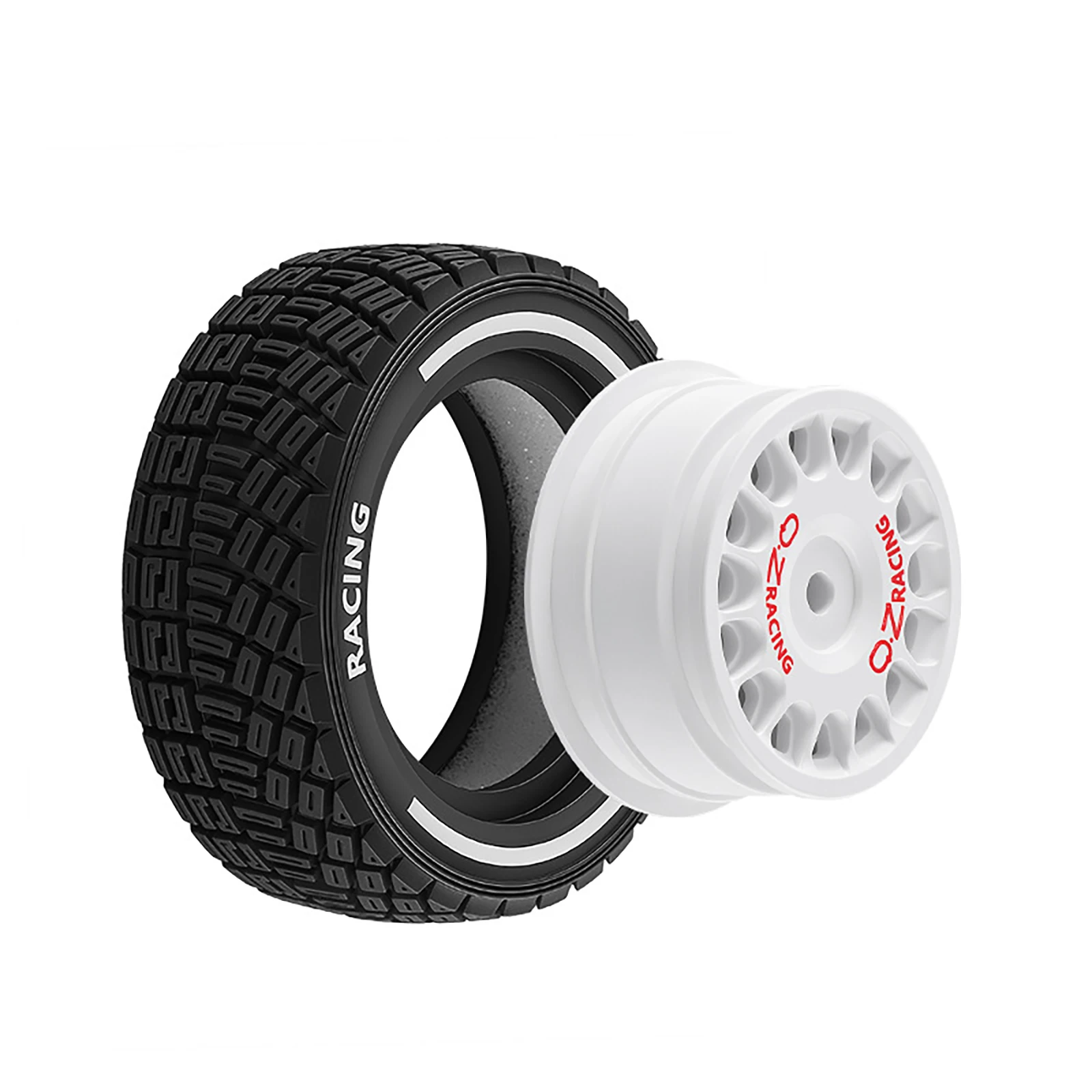 4pcs RC Rally Off-Road Buggy Wheel Hub Tire for 1/14 MJX Hyper Go 14301 14302 14303 14304 RC Car Upgrade Accessories view 5