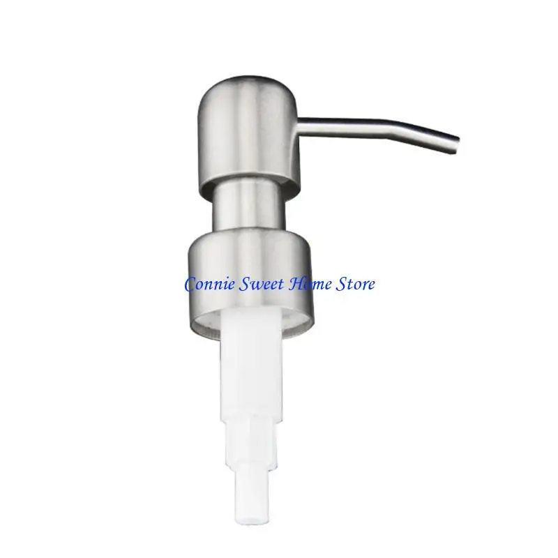 LXAF Silver Color Soap Dispenser Pump Head for 25MM Bottle Mouths Easy to Install