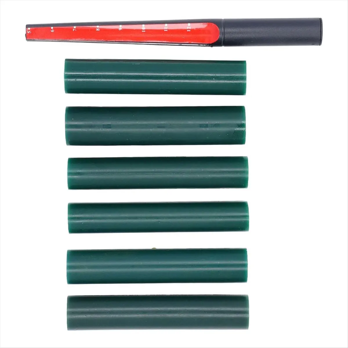 

Набор восковых трубок YHYS для колец, 6 размеров, с линейкой-резаком для литья ювелирных изделий, рукоделия, инструменты для изготовления украшений