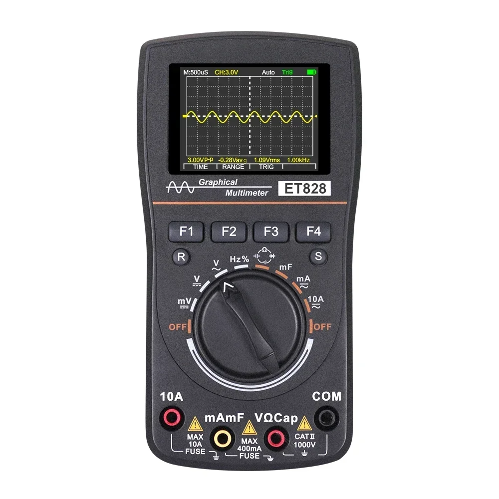 ET828 Multimetro digital de video de armazenamento image 2