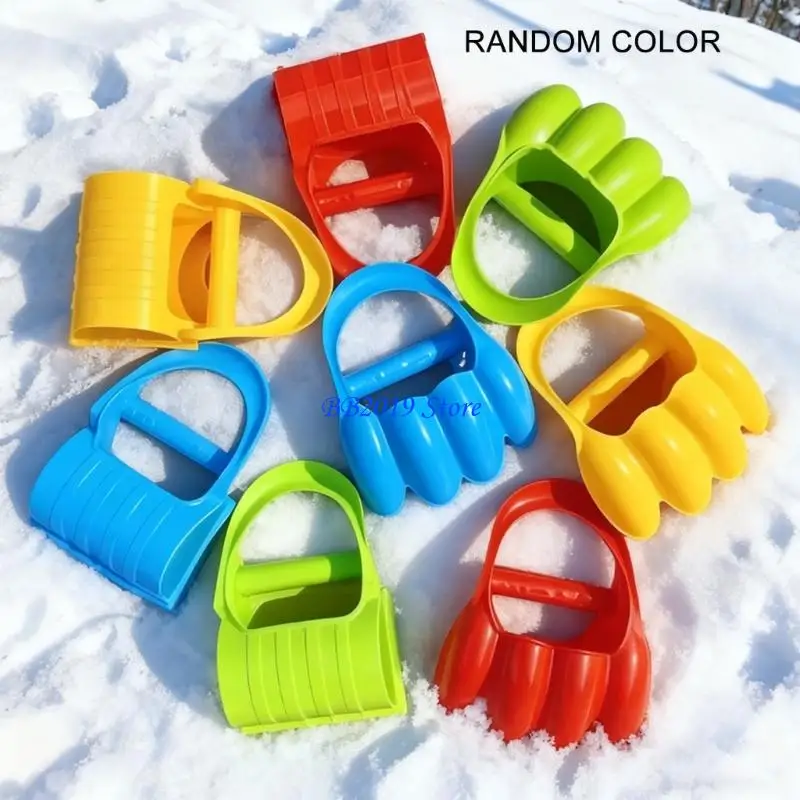 Q0KB Giocattolo da Scavo Portatile a Forma Artigli Dinosauro per Bambini, Ideale per Giochi Sabbia e Neve, Migliora