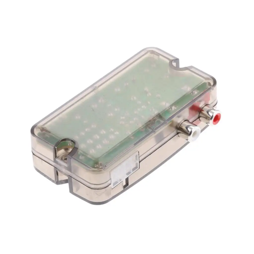 Speaker to RCA Converter High to Level Cable Car CD/Radio Amplifier