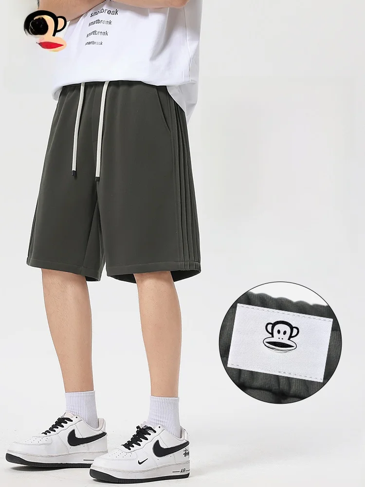 

PaulFrank American Sle Ice Silk Thin Casual orts Men Summer Sport Loose Five-Quarter Pants Breathable Lightweight Cotton ...