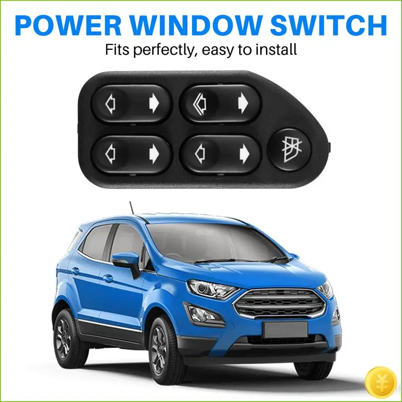 

NEW Power Master Window Control Switch Fit For Ford Ranger Fiesta Ecosport 2004-2008 7S6514529AA