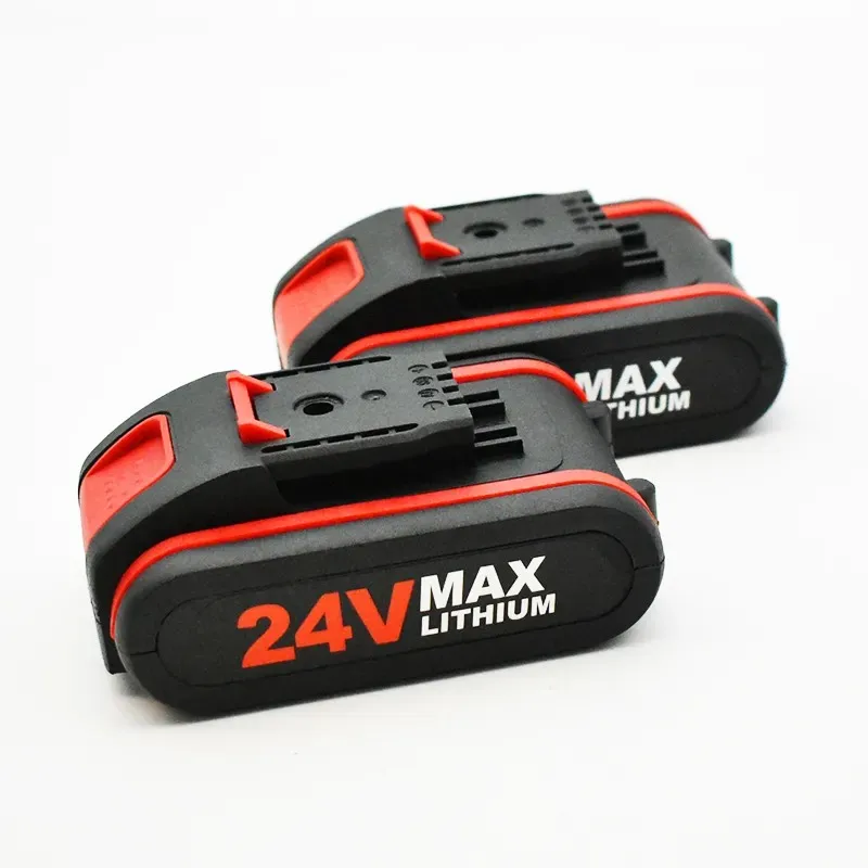 MAX 24V Rechargeable Battery for Electric Saw with Single Hand Operation 48V MAX Power for Efficient Cutting2 battery 1 charger