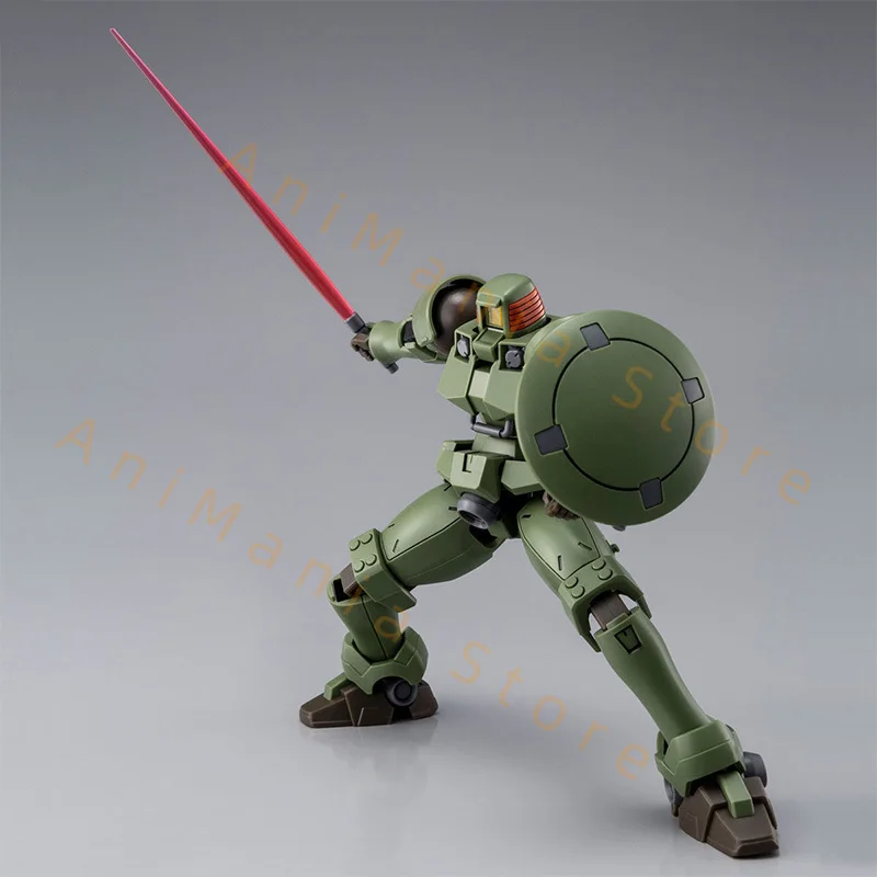 Bandai en Stock HG 1/144 caja Original OZ-06MS LEO conjunto de armas completas Aninm figura de ensamblaje de acción completa modelo juguete regalos para niños SET