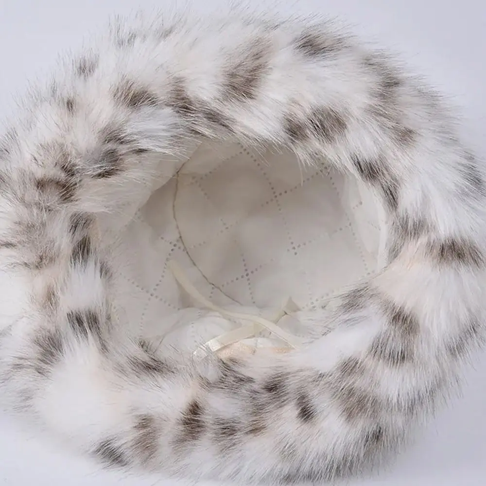 

Модная ветрозащитная плюшевая рыбацкая шапка, сохраняющая тепло, толстая пушистая шляпа-ведро из искусственного меха, зимняя панама, зимняя кепка для бассейна