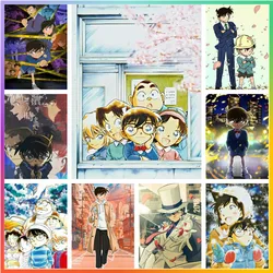 Detective Conan Cross Stitch Diamond Painting Pattern Mosaic Embroidery Room Decor 5D DIY Art Handcraft New Collection Gift