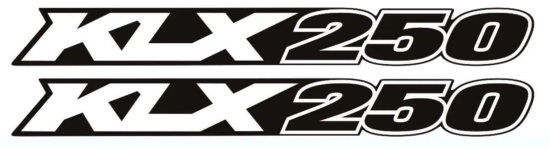 Para KAWASAKI KLX KLX250 KLX250S KLX250SF 1994-2022 pegatinas basculantes calcomanías rayas pegatina raya