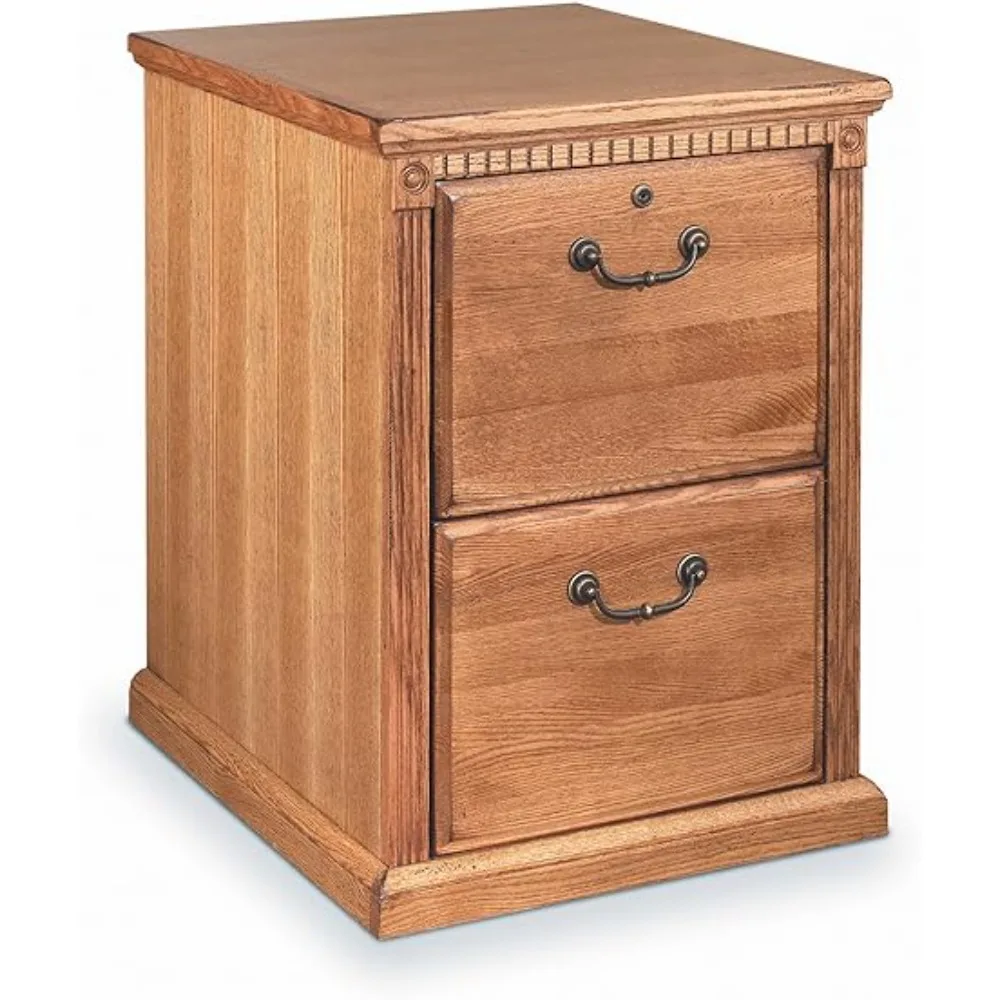 Huntington Oxford 2 Drawer File Cabinet, Wheat - Fully Assembled