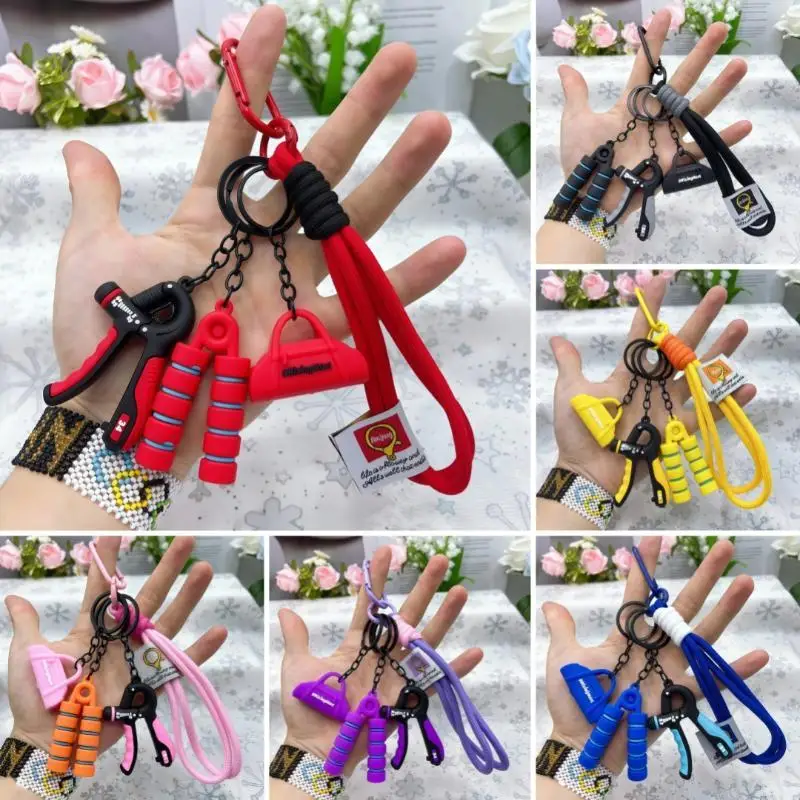 Fitness Series Backpack Pendant Keychain description 5