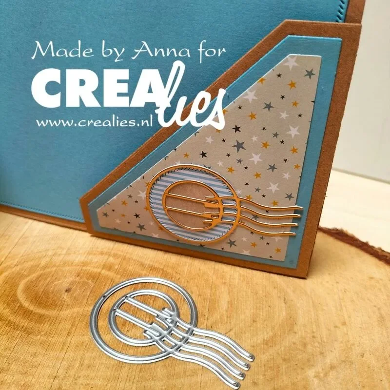 Postmark Doughnut Middle Cutting Dies Scrapbook Diary Decoration Stencil Embossing Template DIY Greeting Card Handmade 2025