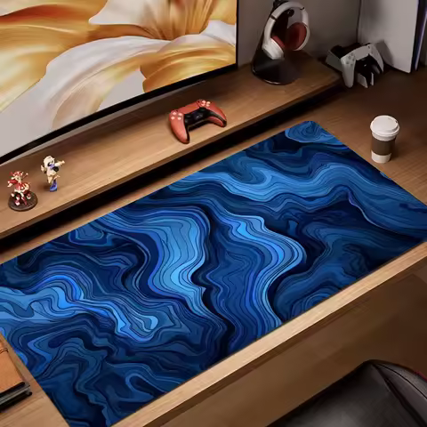 Abstract art texture Mouse Pad rubber anti-slip Desk Mat gamer pc accessories Gaming mat keypad expansion mousepad office pad
