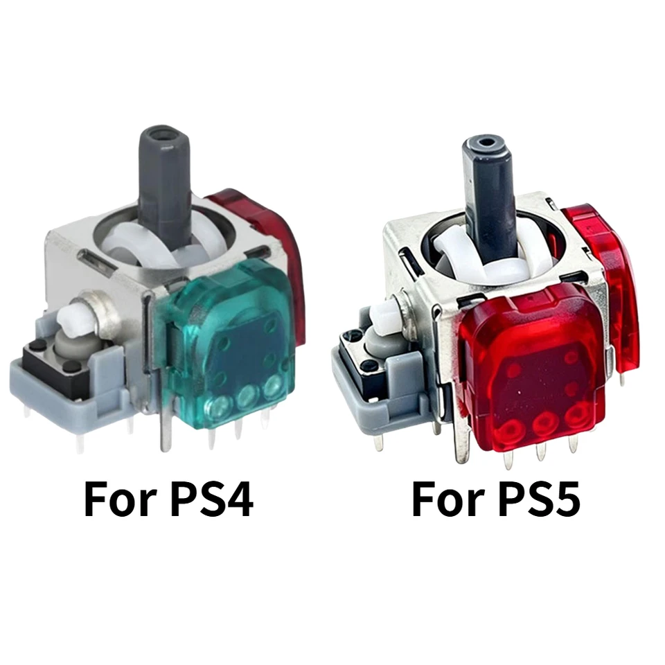 Palanca TMR Electromagnética de 3.ª Generación para Control de PS5/PS4, Pieza de Repuesto Sin Deriva, Módulo de Palanca Analógica 3D Premium