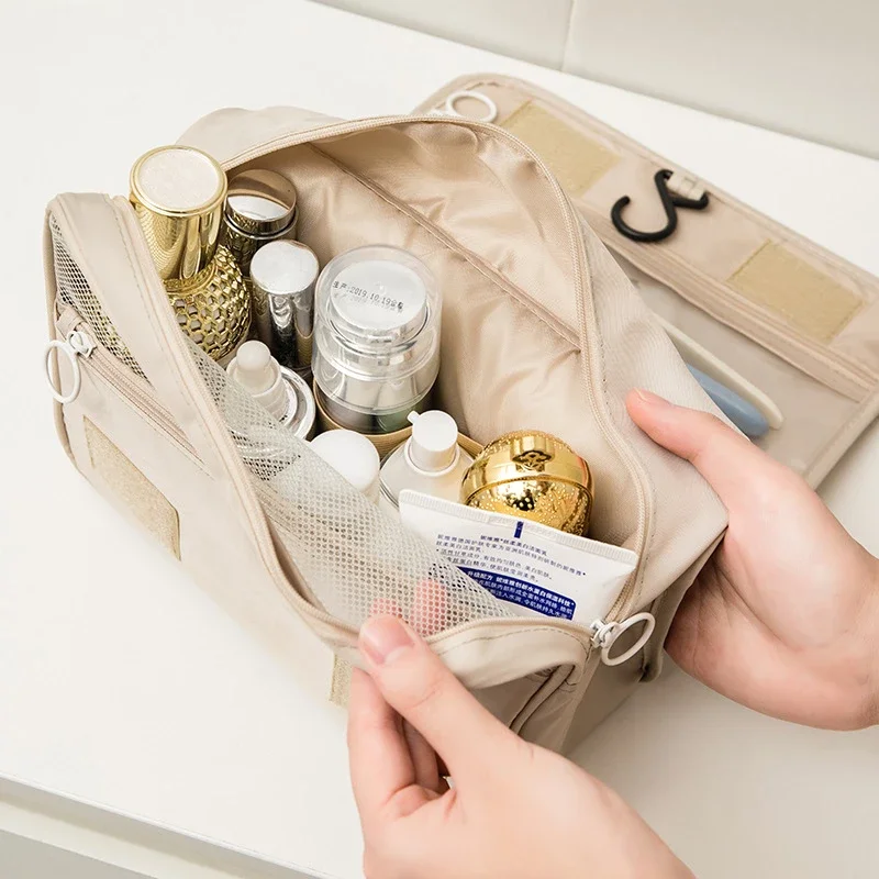 Borse per il trucco da donna di alta qualità borsa per cosmetici da viaggio Organizer per articoli da toeletta borsa per il lavaggio del bagno da