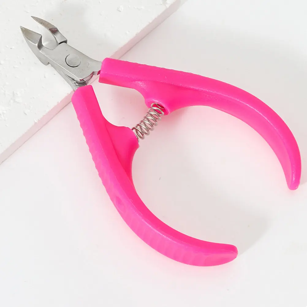 

2Pcs Professional Cuticle Nipper Stainless Steel Nail Art Tool Manicure Pedicure Cuticle Trimmer Dead Skin Remover