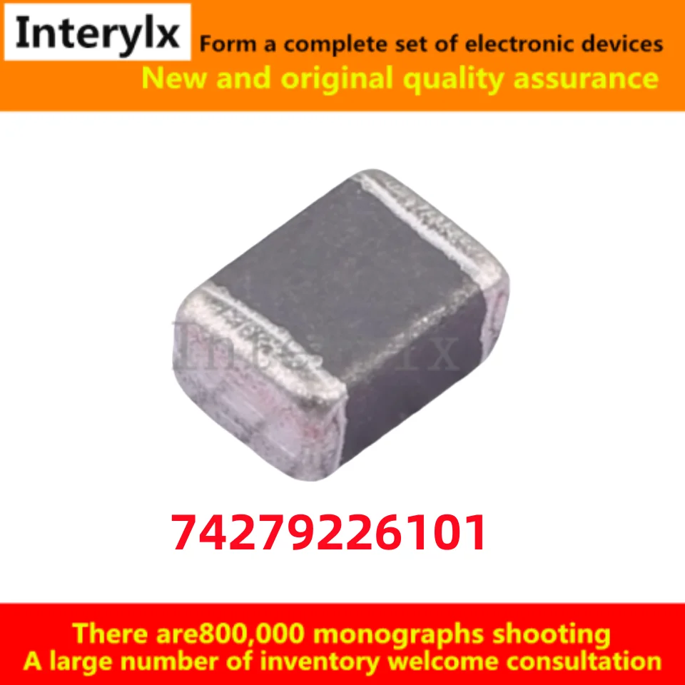 10Pcs/Lot 74279226101 1812 100Ω@100MHz Chip beads