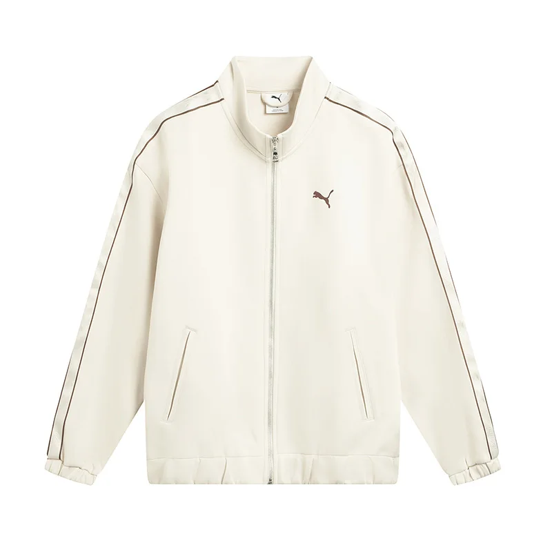 

Мужская и женская спортивная повседневная вязаная куртка Puma Off-White 63571587