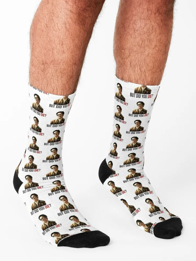 The Hangover Mr Chow - But Did You Die? Socks summer Rugby custom sports sports stockings Men Socks Luxury Brand Women's