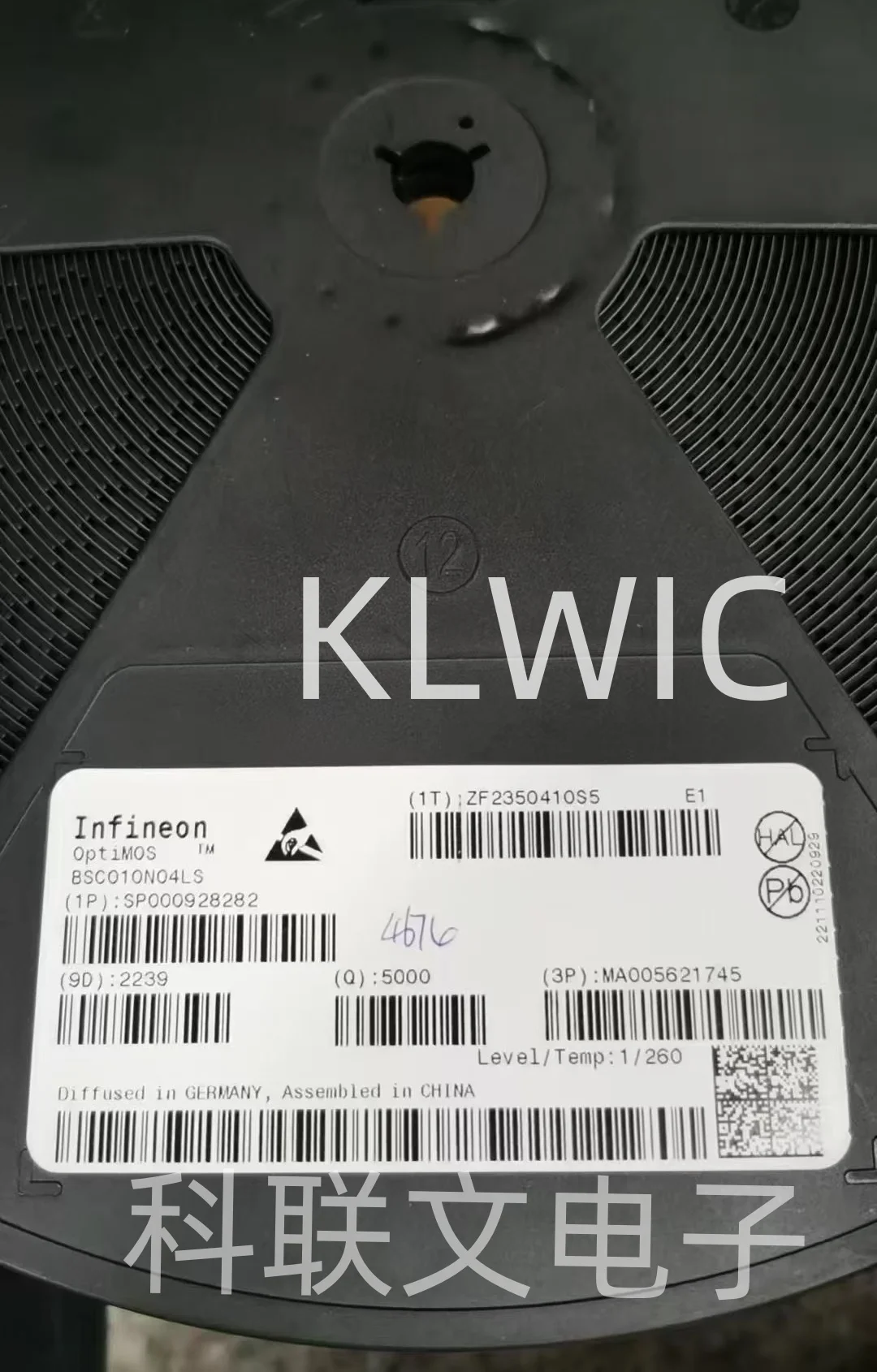 100% جديد وأصلي BSC010N04LS Infineon TDSON8 متوفر في المخزون