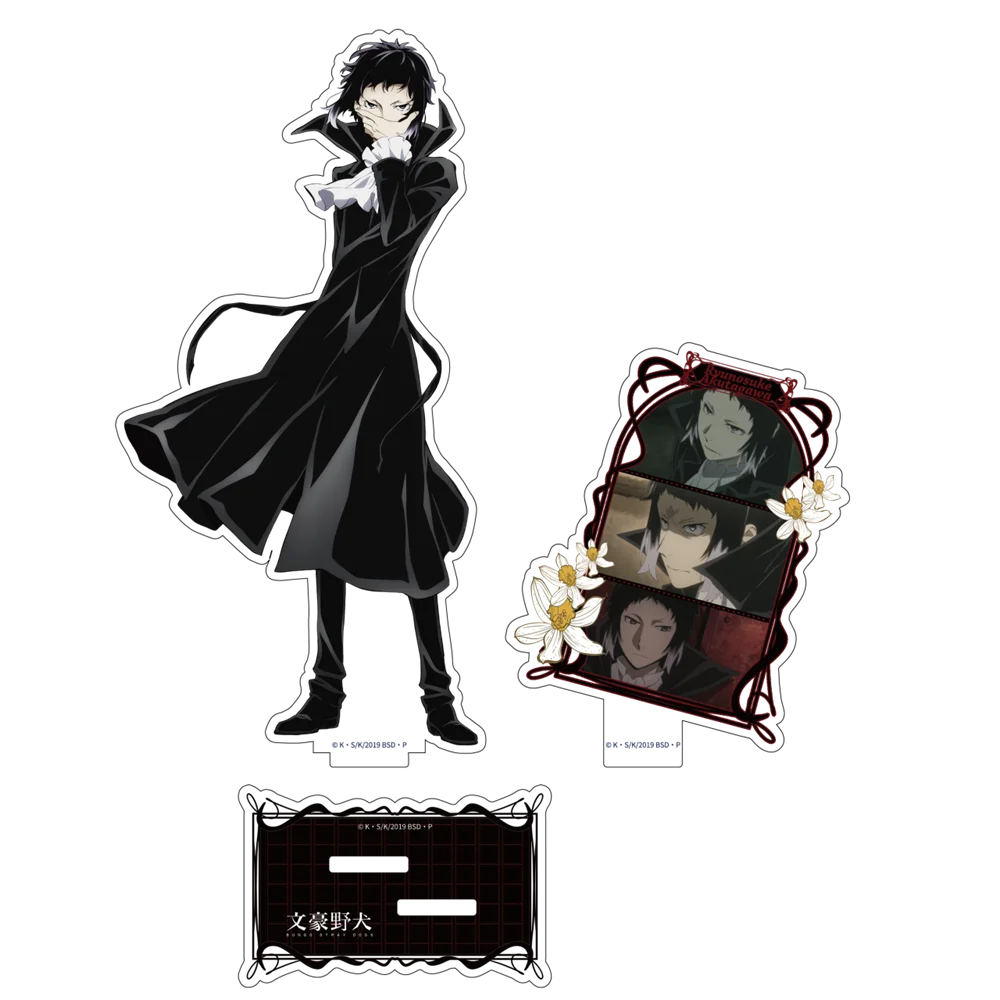 

15CM Anime Bungo Stray Dogs Acrylic Stand Model Cosplay Characters Ornament Accessories Goods Collection Gifts