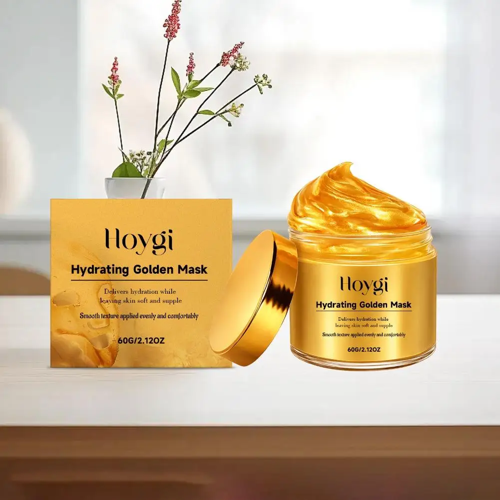 Gold Collagen Peel Off Face Mask Hydrating Skin Care Gentle Deep Cleansing Removes Impurities Smooths Skin Easy to Apply