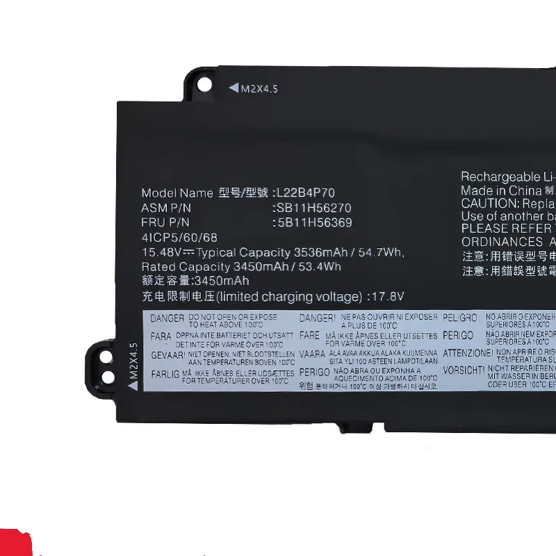 

L22B4P70 Laptop Battery For G4 L22C4P70 L22D4P70 L22L4P70 L22M4P70 L22M4P70 SB11H56267 SB11H56268 SB11H56269