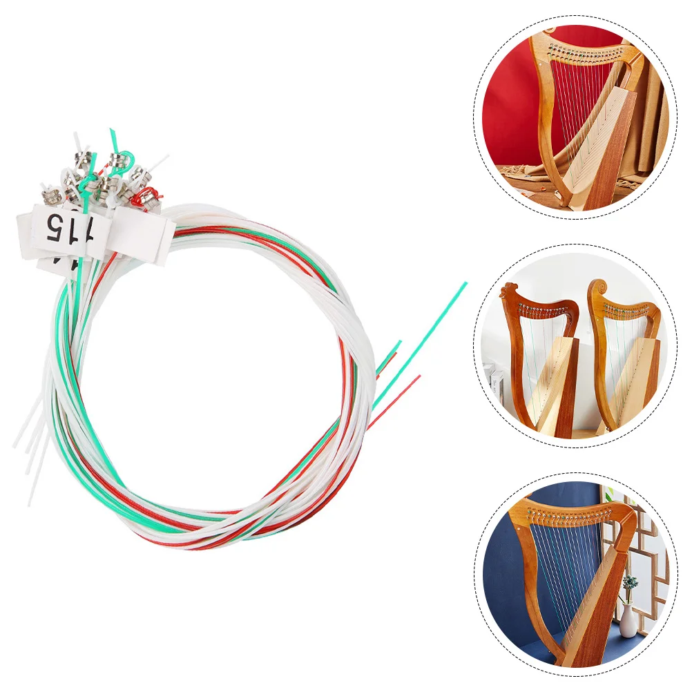 

Harp Strings Music Instrument Accessories Lyre Nylon Fittings Parts Stringed Musical Instruments