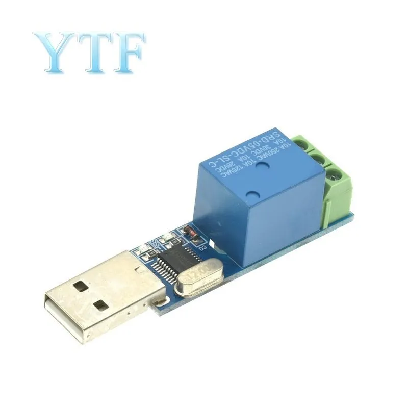Módulo de relé USB tipo LCUS-1, convertidor electrónico, PCB, interruptor de Control inteligente, 1/2 canales, LCUS-2