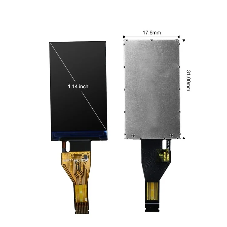 شاشة TN 1.14 بوصة TFT ملونة شاشة LCD واجهة SPI ST7789V محرك الشاشة الصناعية