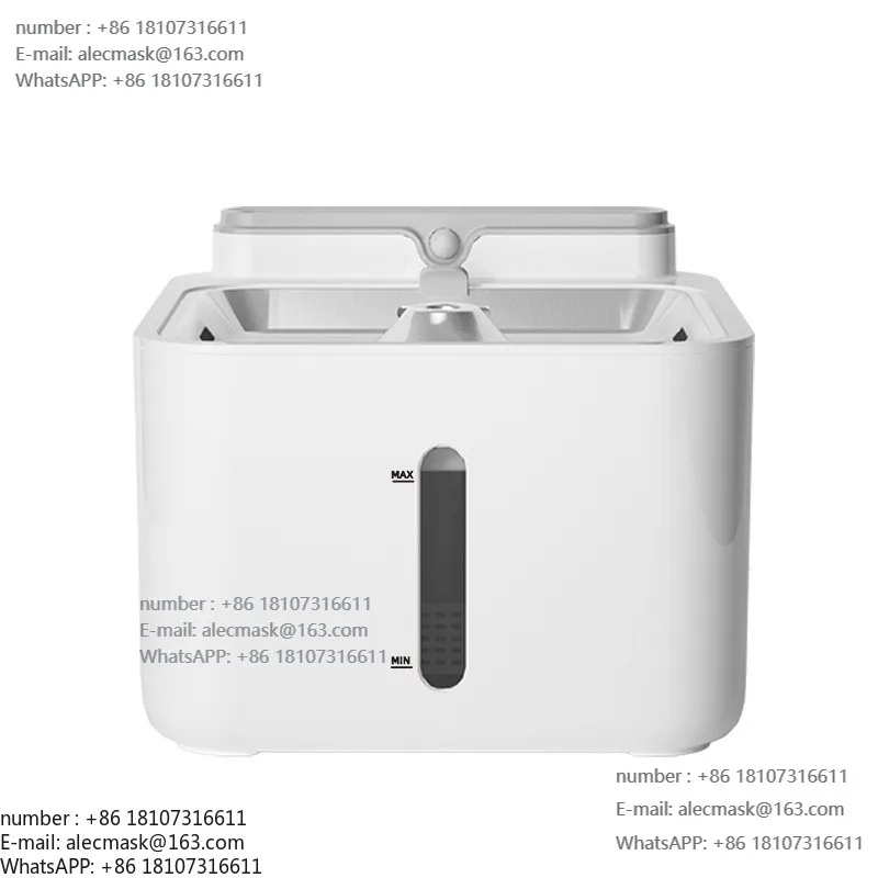 

Pet Cat Smart Water Dispenser Automatic Wireless Unplugged Dog Mobile Fountain Constant Temperature Rechargeable Water Dispenser